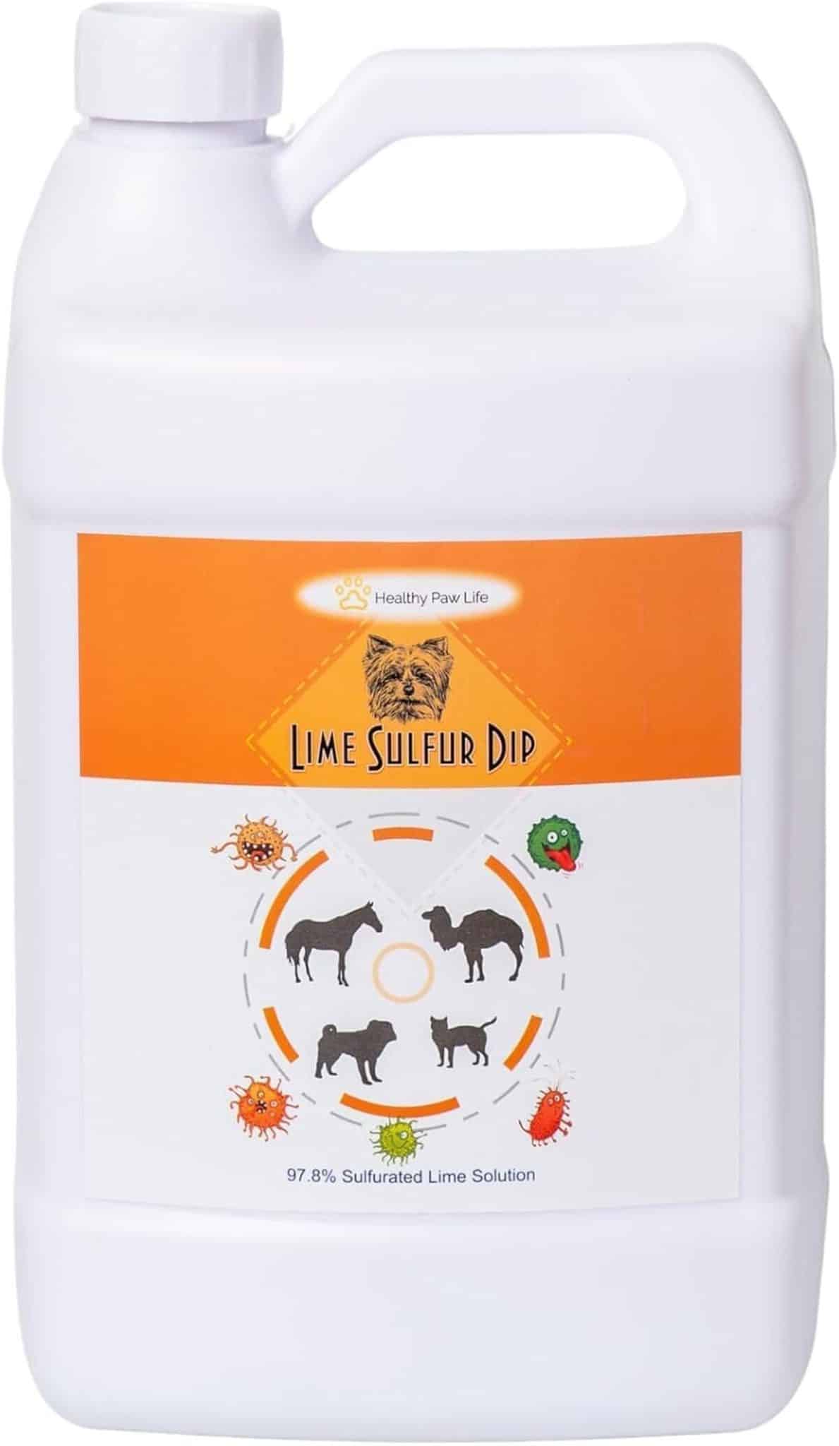 Test : solution Lime soufre dip pour animaux par Healthy Paw Life