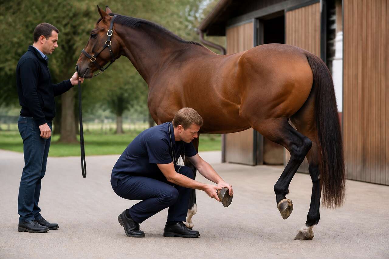 Essai du cheval: complément de la visite vétérinaire, pas substitut Essai du cheval: complément de la visite vétérinaire, pas substitut