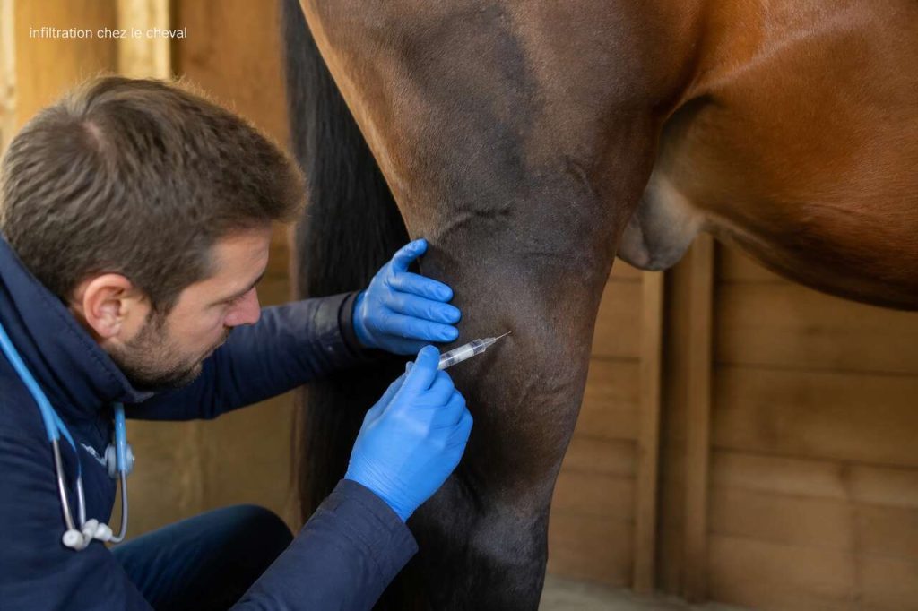 Infiltrations chez le cheval : que faut-il savoir ?