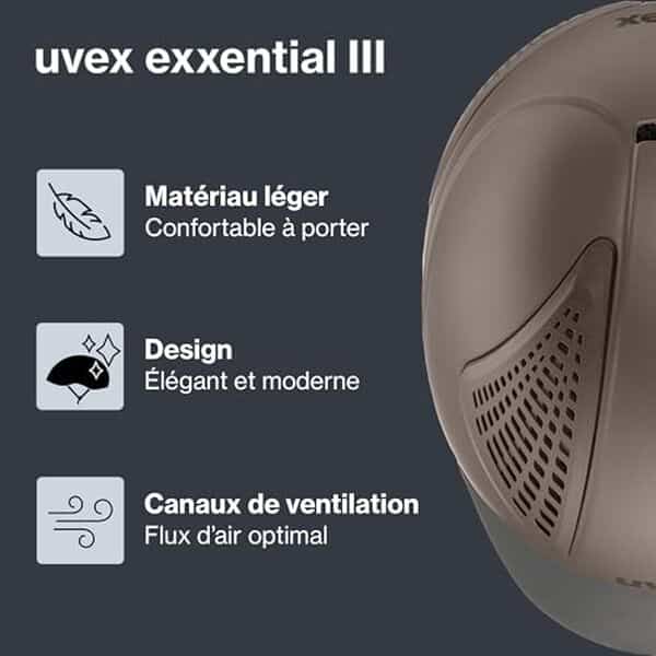 Découvrez le casque uvex exxential III : un équipement léger avec un ajustement individuel pour plus de confort et de sécurité à cheval. Avis et caractéristiques.