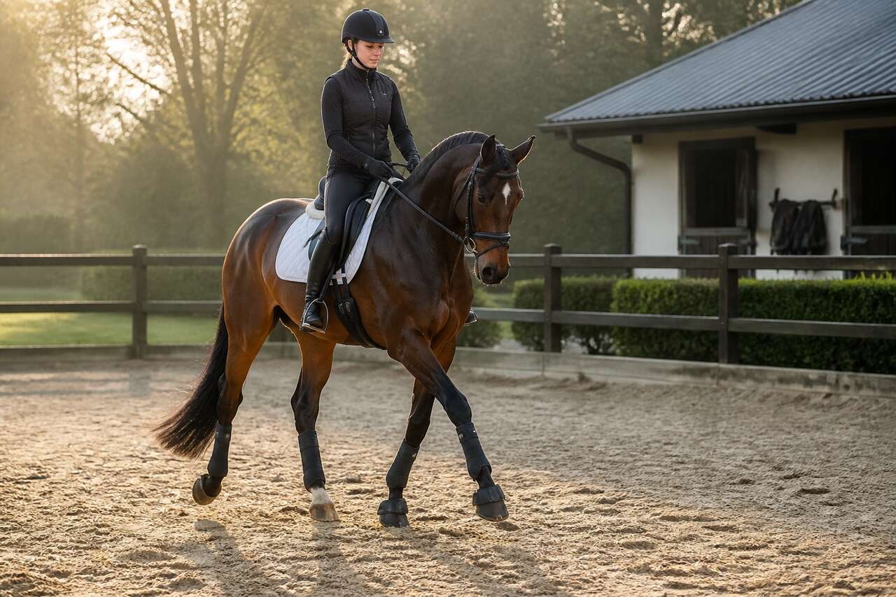Pr&eacute;parer le cheval : &eacute;chauffement, mat&eacute;riel et s&eacute;curit&eacute;