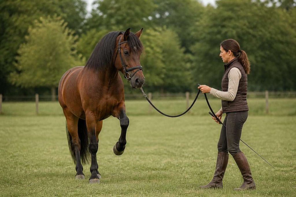 Travail du cheval à pied : guide complet et conseils pratiques