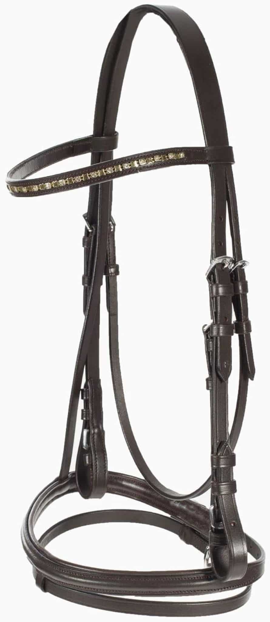 Test du bridon Horze Weston marron C