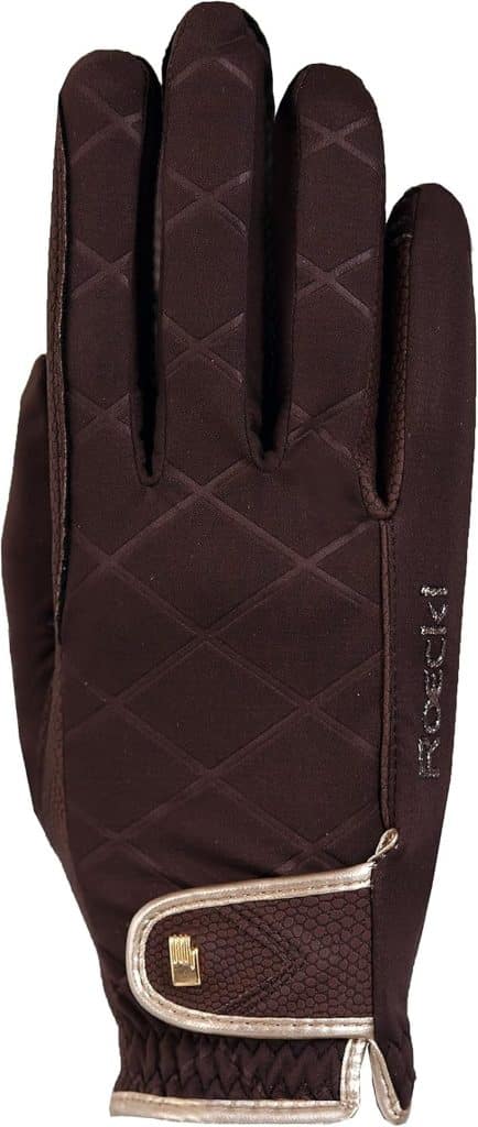 Test gants d'équitation Roeckl Julia moka 7