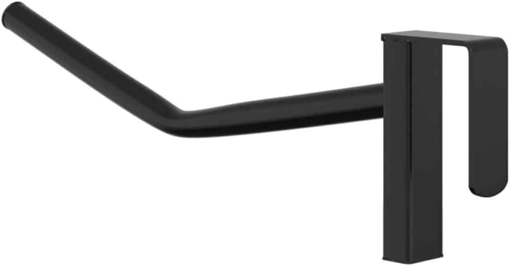 Test vidaXL porte-selle portable noir avec crochet