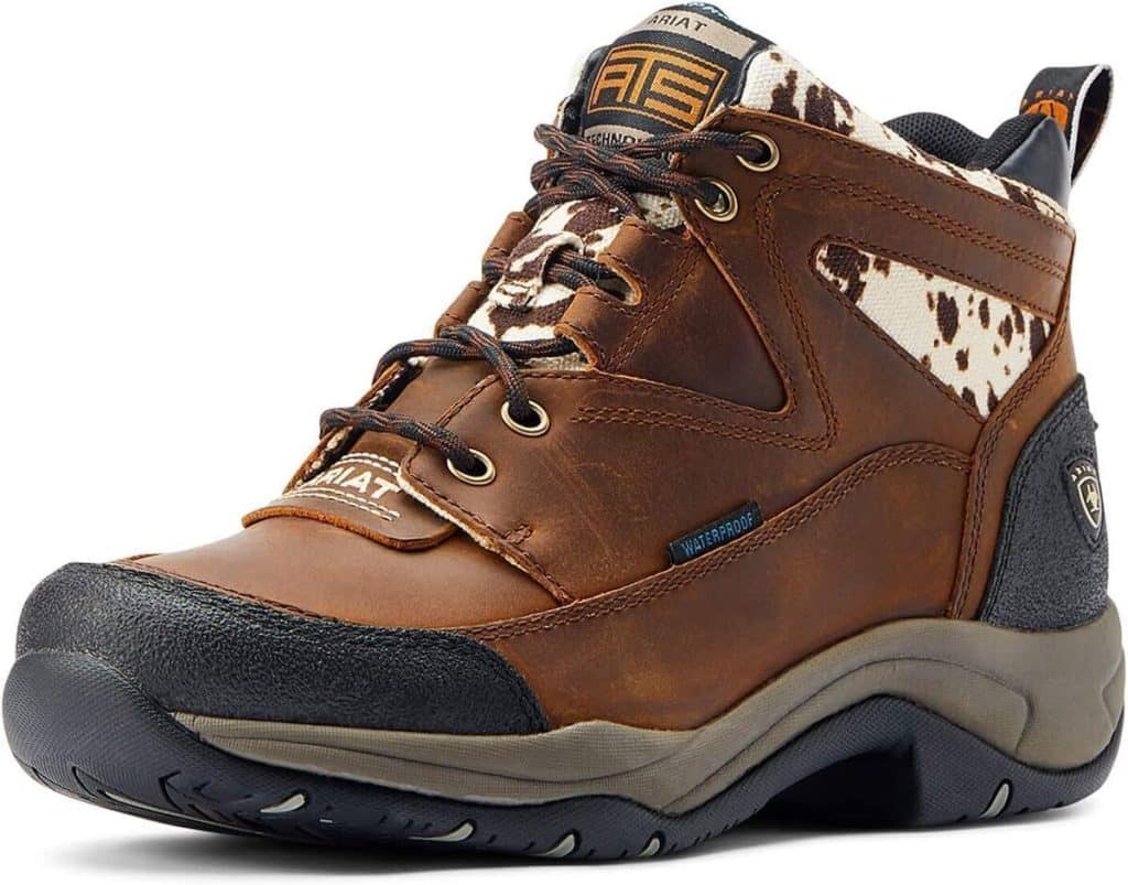 Test bottes imperméables Ariat Terrain 2026 pour femmes taille UK 4.5