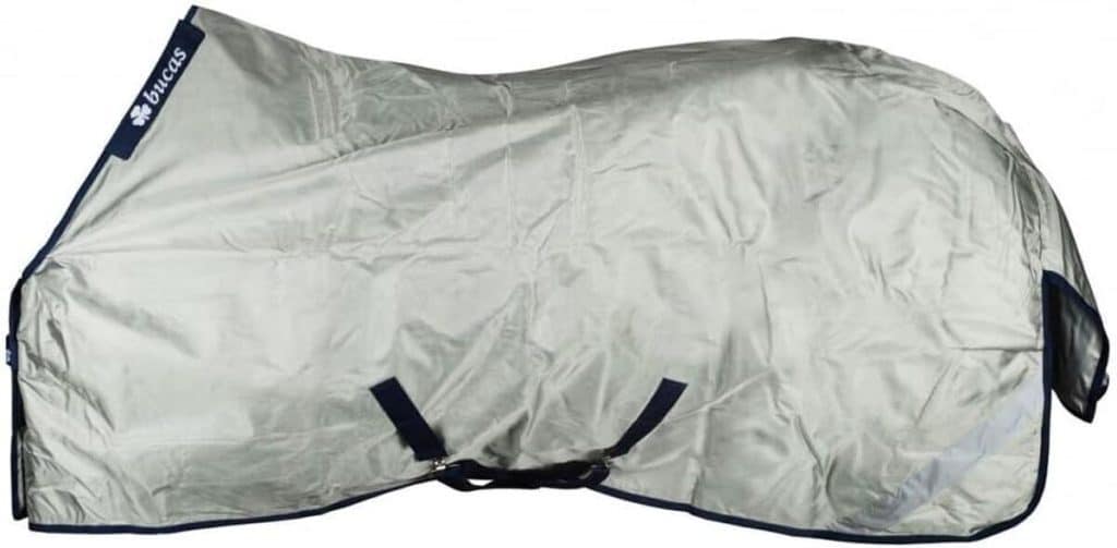 Test : couverture Bucas PowerTurnout ultra-légère 155 cm