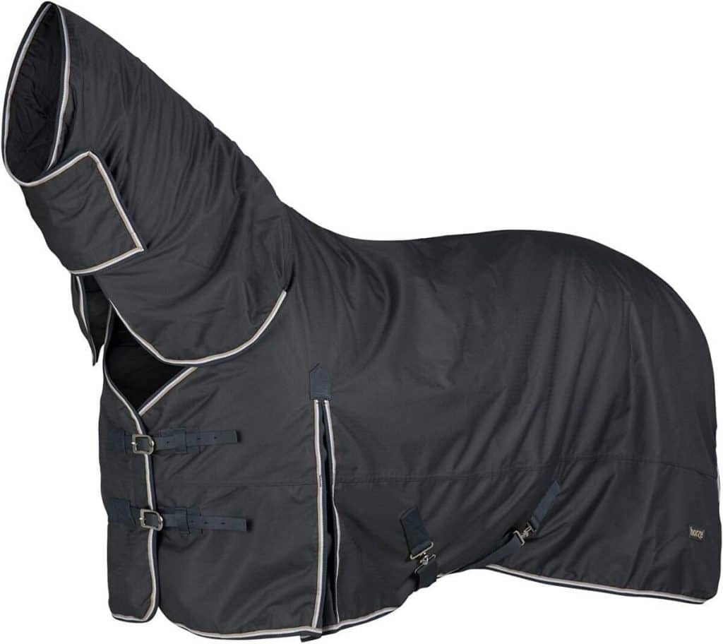 Test de la couverture d'hiver imperméable Horze Glasgow pour cheval
