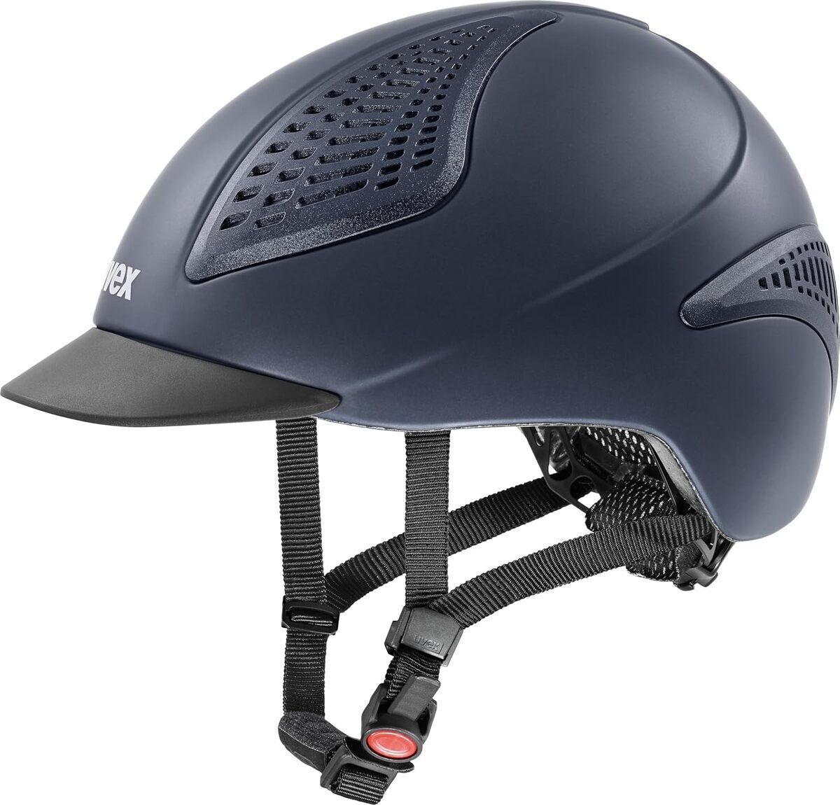 Test du casque léger uvex exxential III : ajustement personnalisé en bleu mat 55-57 cm